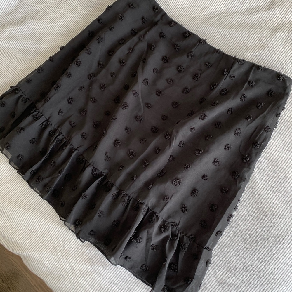 Flounce Hem Swiss Dot Skirt - NWT - Picture 3 of 16